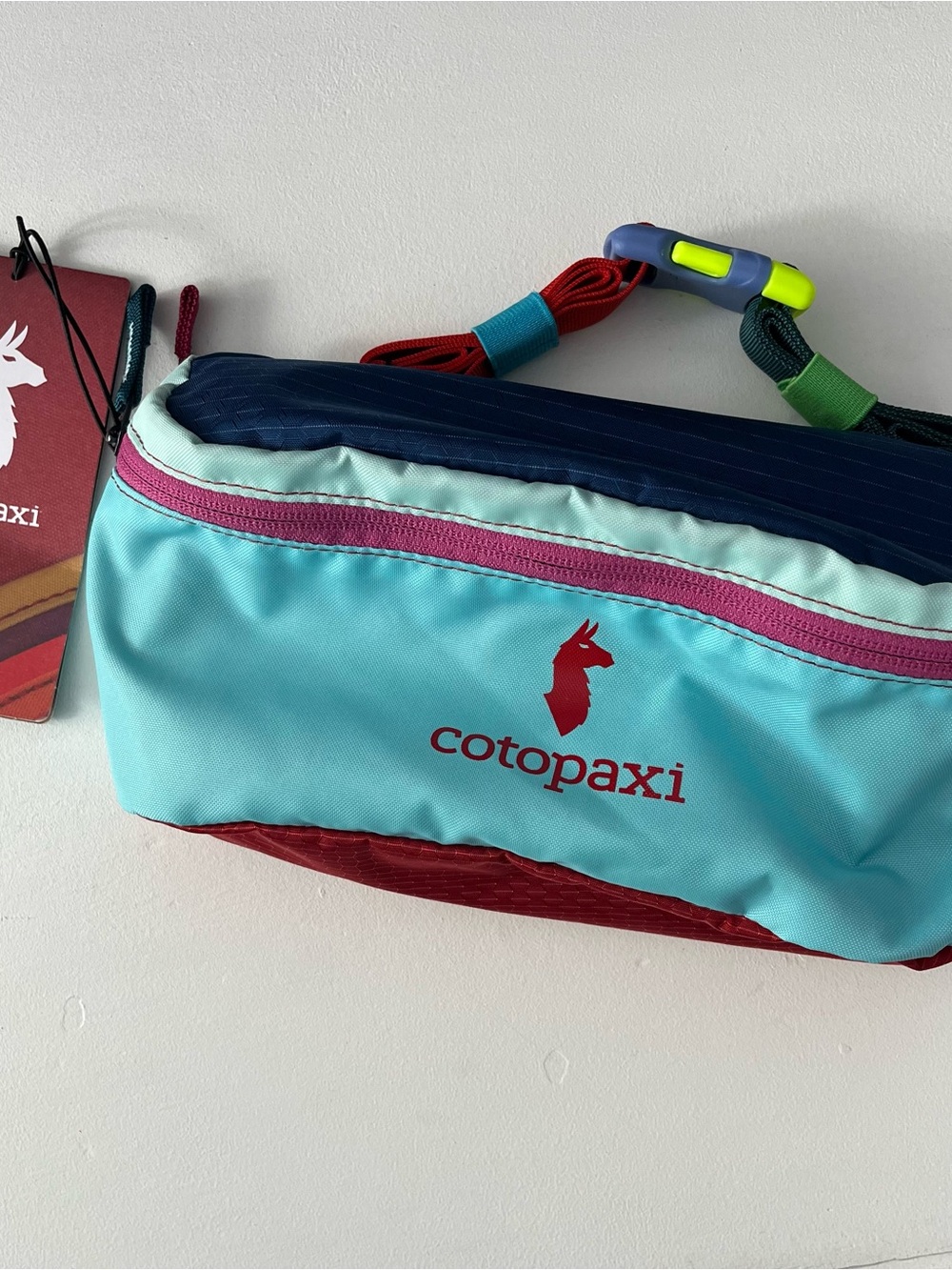 NEW Cotopaxi Bataan 3L Fanny Pack Del Dia Belt Bag Travel Multicolor